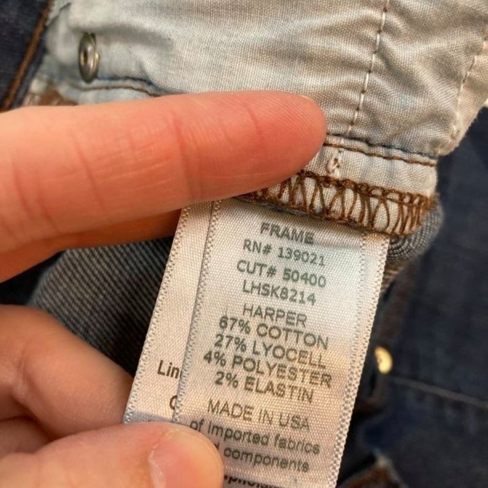 FRAME Le High Skinny Jeans- Harper. Size 26 - Picture 5 of 5